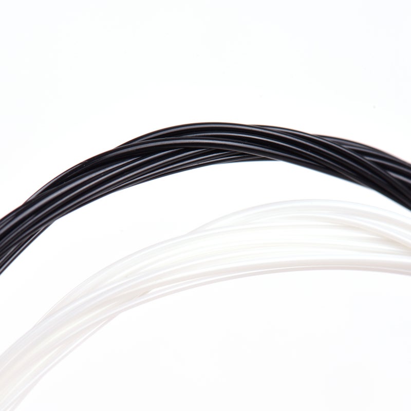 Ukulele Strings 2 Sets (Black + White) High-Quality Nylon Replacement Strings - .024-.026 Gauge Clear Bright Tone for Soprano Concert Tenor Ukuleles - Image 4