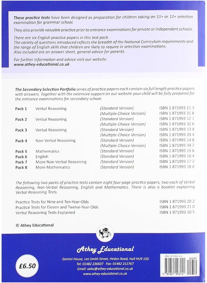 null - Non-verbal Reasoning Practice Papers (Standard Version) (Pack 4) - Image 1