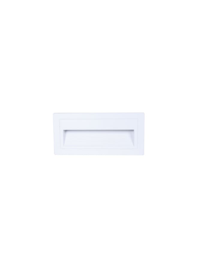 Jana Light Led rectangular white stair spotlight 8W with 8.5 cm face - Image 2