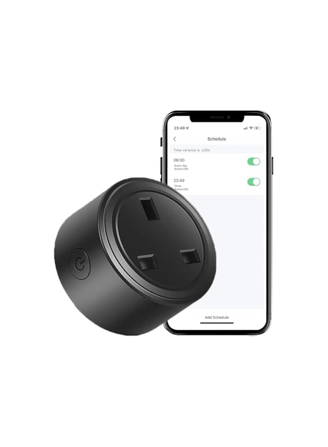 PROMASS promass 20A Tuya Smart Plug WIFI Wireless Outlet Smart Socket Timing Schedule Power Monitoring Overload Protection Smart Life App Remote Control Works with Alexa and Google Home  - Image 2