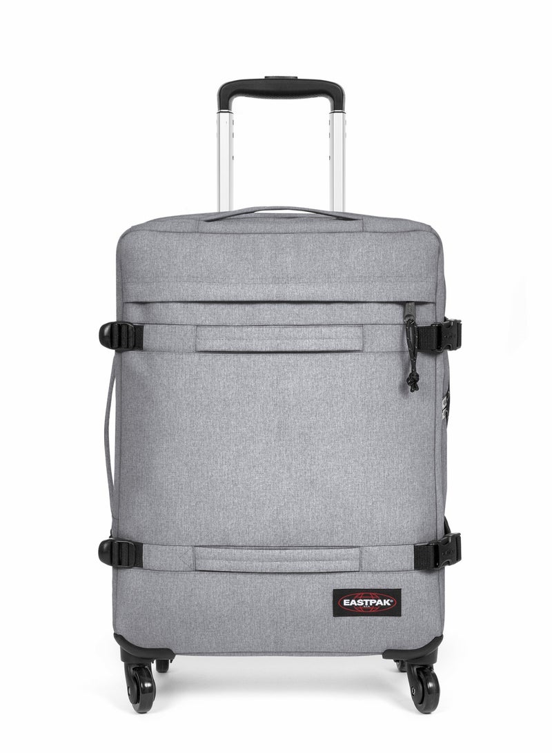 EASTPAK TRANSITR 4 adventure 360° Spinning wheels Trolley Luggage Bag Sunday Grey Small
