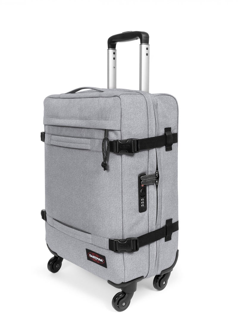 EASTPAK TRANSITR 4 adventure 360° Spinning wheels Trolley Luggage Bag Sunday Grey Small