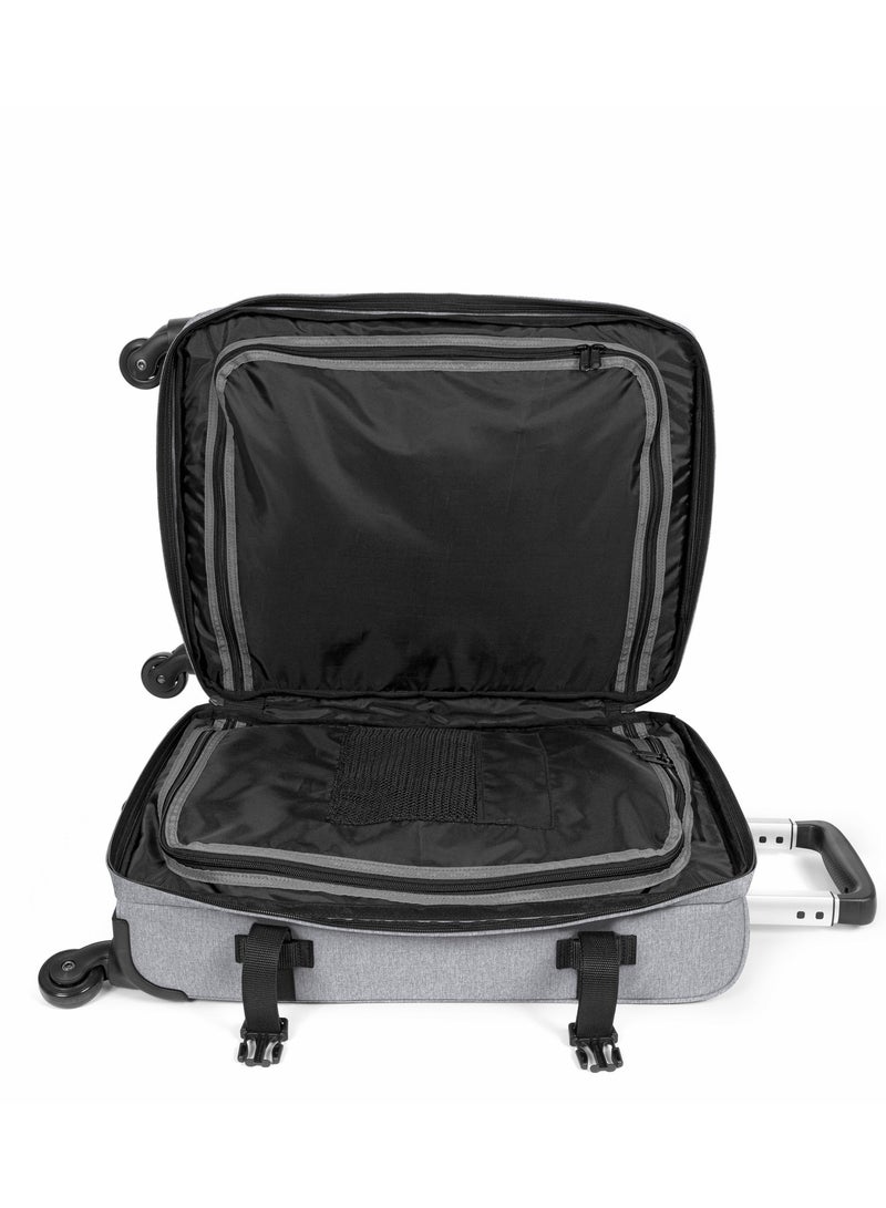 EASTPAK TRANSITR 4 adventure 360° Spinning wheels Trolley Luggage Bag Sunday Grey Small