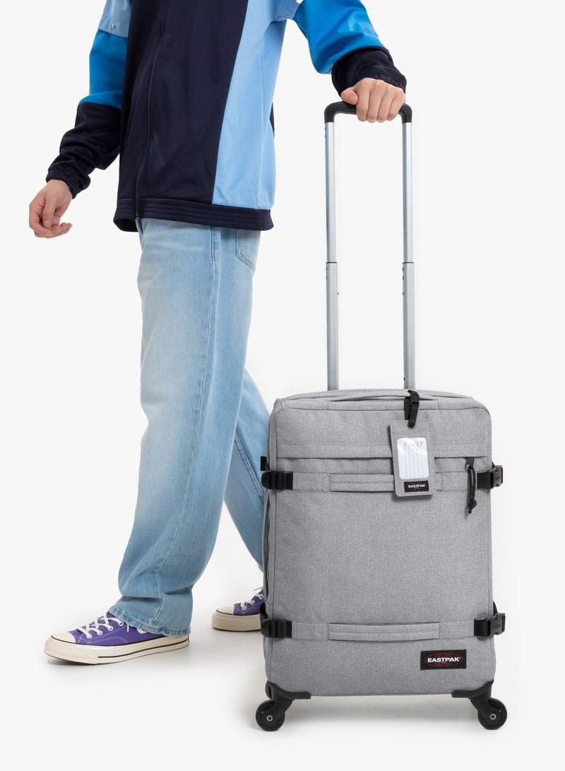 EASTPAK TRANSITR 4 adventure 360° Spinning wheels Trolley Luggage Bag Sunday Grey Small