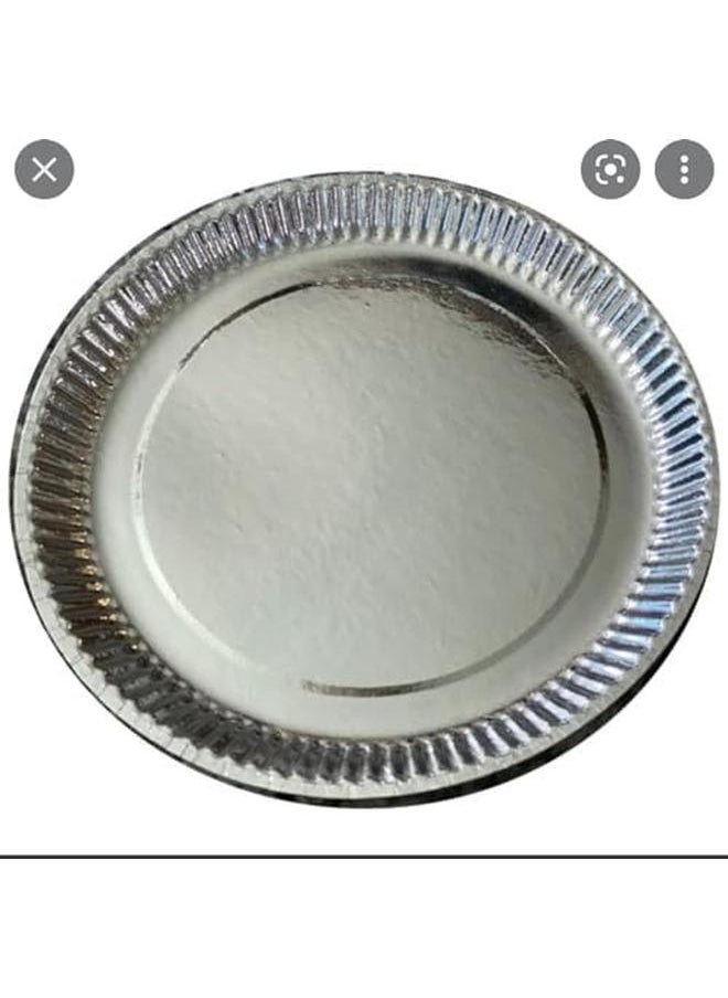 Orinex Paper Plates 100 Pieces White  - Image 2