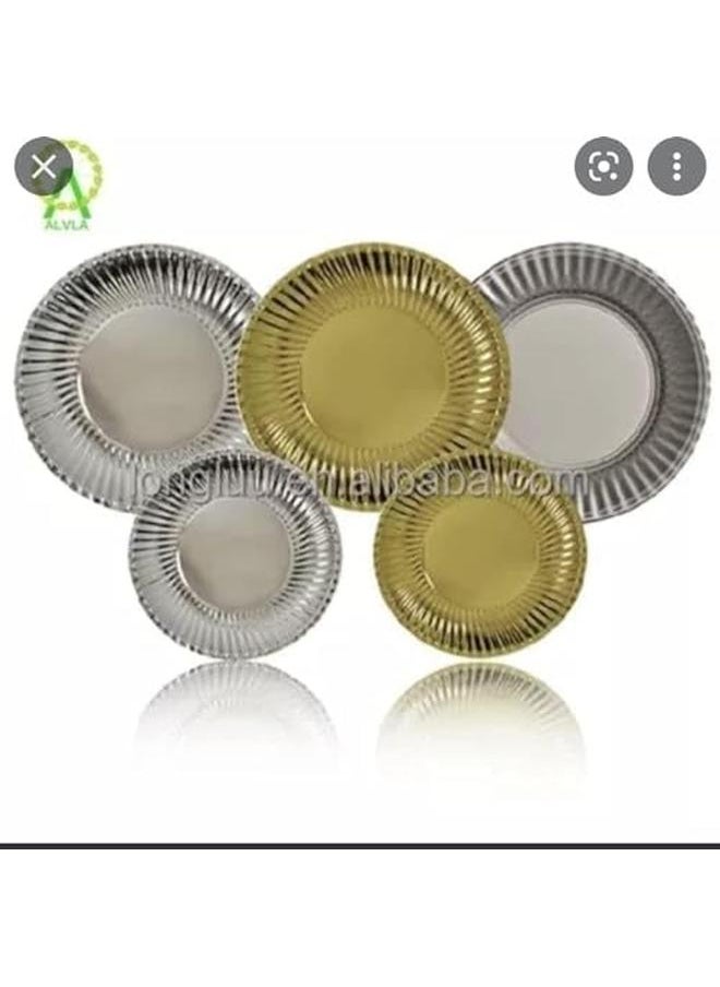 Orinex Paper Plates 100 Pieces White  - Image 3