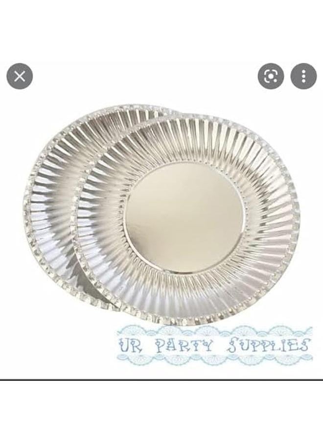 Orinex Paper Plates 100 Pieces White  - Image 4
