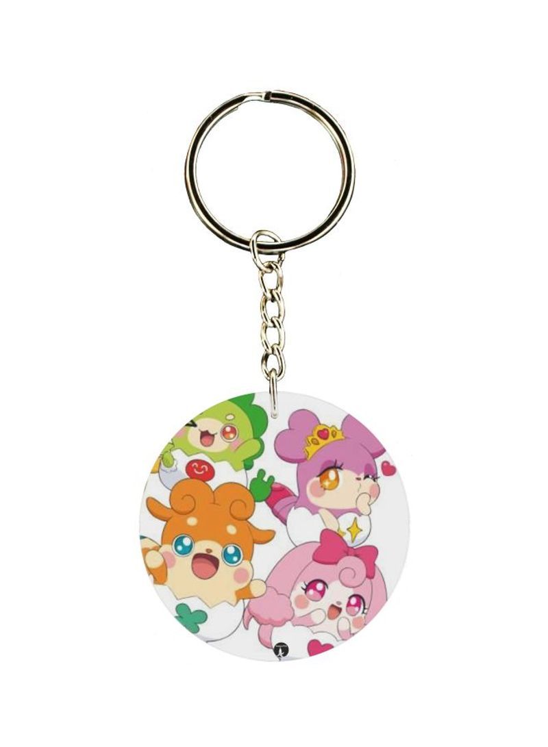 RKN Cartoon Printed keychain