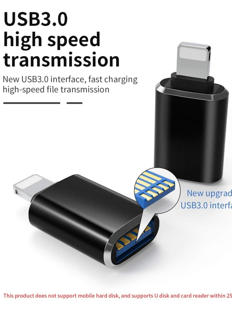 Generic - Otg Adapter For Iphone Support Reader All Usb Ports - Without Application - Image 1