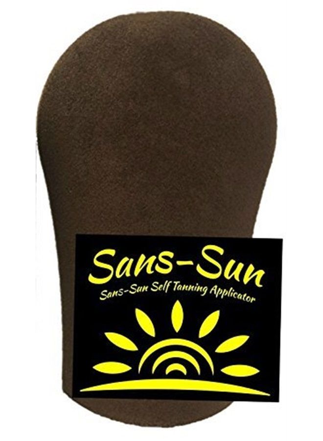 Sans-Sun Self Tan Applicator Mitt Sunless Tanning Glove  - Image 1
