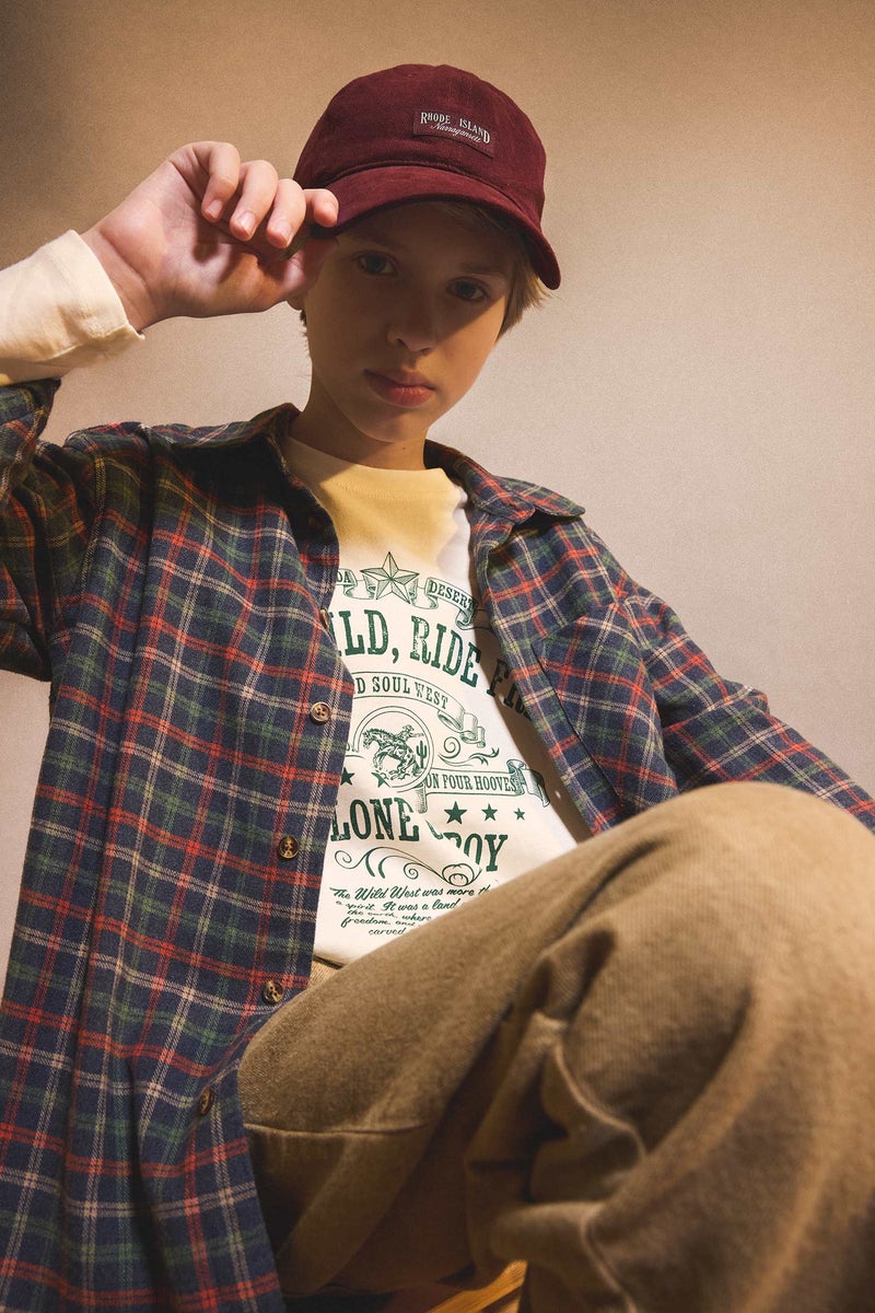 ديفاكتو قميص بولو بأكمام طويلة ورقبة دائرية للأولاد - Image 2