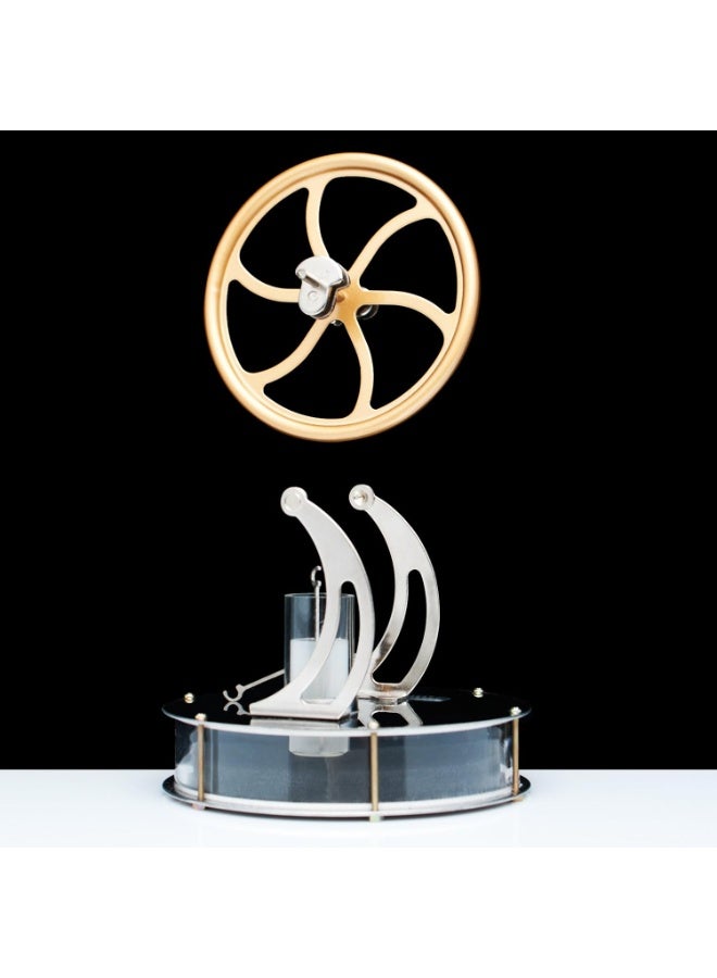 DjuiinoStar Most Classical Low Temperature Stirling Engine, Unique Coffee Timer, Best Gift Option, Educational Toy, Steam Engine Model DLTD-303 - Image 4