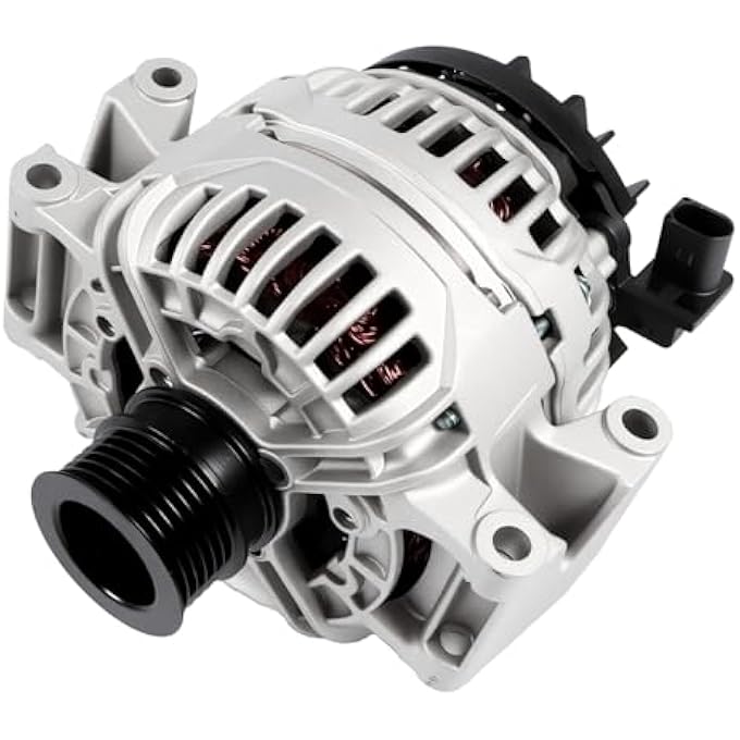 Autodevil 11215 Alternator for 2006-2009 C230, 2006-2007 C280, 2008 C300, 2006-2011 C350, 06-09 CLK350, 10-11 E350, 06-08 SLK280, 09-11 SLK300, 12V 150A Automotive Replacement Alternators 11215N - Image 1