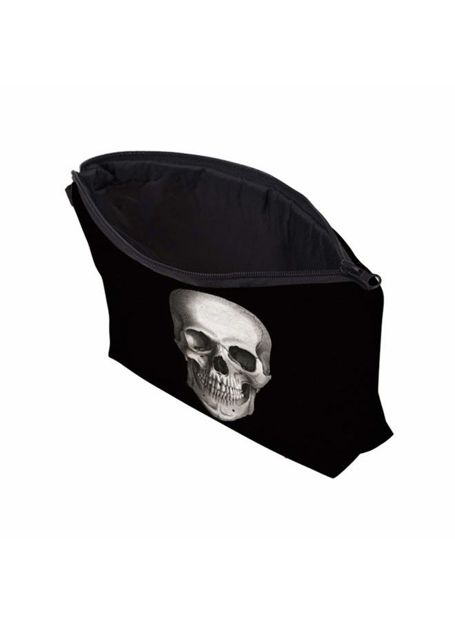 deanfun - Cosmetic Bag for Women, Skull 3D Printed Black Cool Makeup Bags Waterproof Travel Storage Toiletry Bag Accessories Gifts(hzb-42) - Image 1