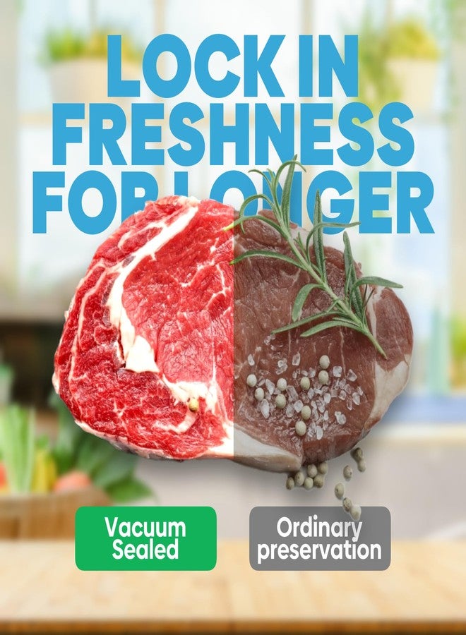 Cloudslucky Vacuum Chamber Sealer Bags for Food 10"x14" 200 Pcs Seal a Meal Pre-cut Bag,Commercial Food Saver Bags Sous Vide Bags Thick BPA-Free Chamber Heavy Duty Vacuum Seal, Meat Cheese Dry Goods - Image 4