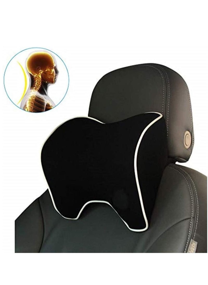 Womdee Car Neck Pillow for Neck Pain Relief When Driving Headrest Pillow for Car Seat with Soft Memory Foam  - Image 2