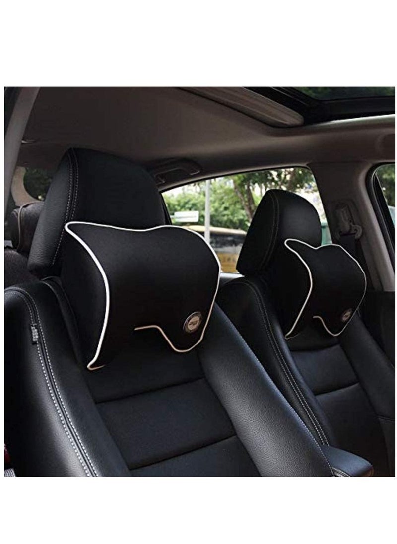Womdee Car Neck Pillow for Neck Pain Relief When Driving Headrest Pillow for Car Seat with Soft Memory Foam  - Image 3