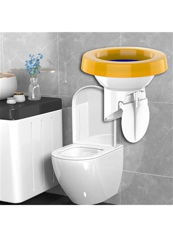Toilet Flange Ring Toilet Pan Odor Prevent Plug Easy Install Drain Backflow Preventer