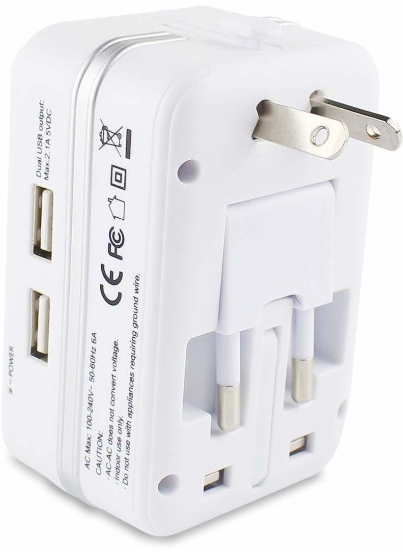 ASTOUND Universal Travel Adapter Electrical Multi Socket Travel Plug Adaptor  - Image 1