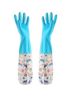 Cleaning Rubber Gloves Cuff Winter Velvet Lining Dishwashing Long Waterproof Insulated Kitchen Large - pzsku/ZE3C93D2D757036724377Z/45/_/1728732146/53575bb0-3755-46e0-ba50-f4e7483035e5