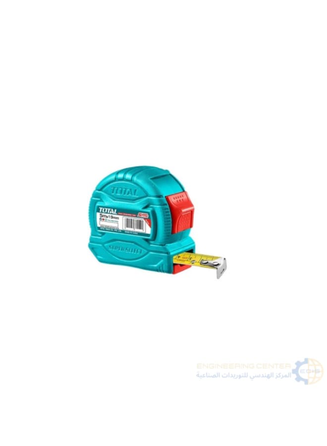 Total TMT126351M 5m x 19mm Plastic Measuring Tape