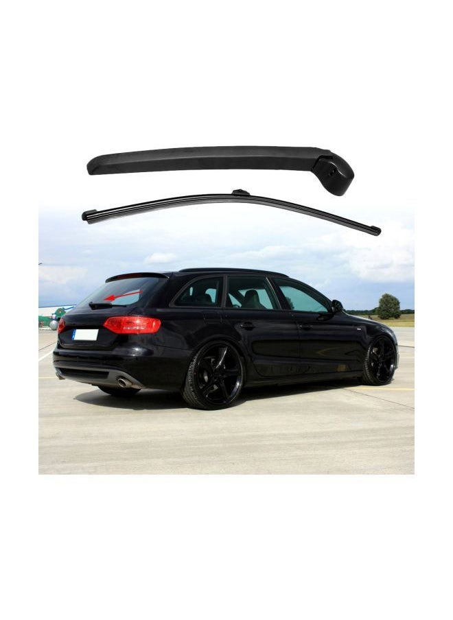 NIBEMINENT 2-Piece Rear Window Wiper Blade For Audi A4 B8 Avant 08-13 Replacement Set  - Image 3