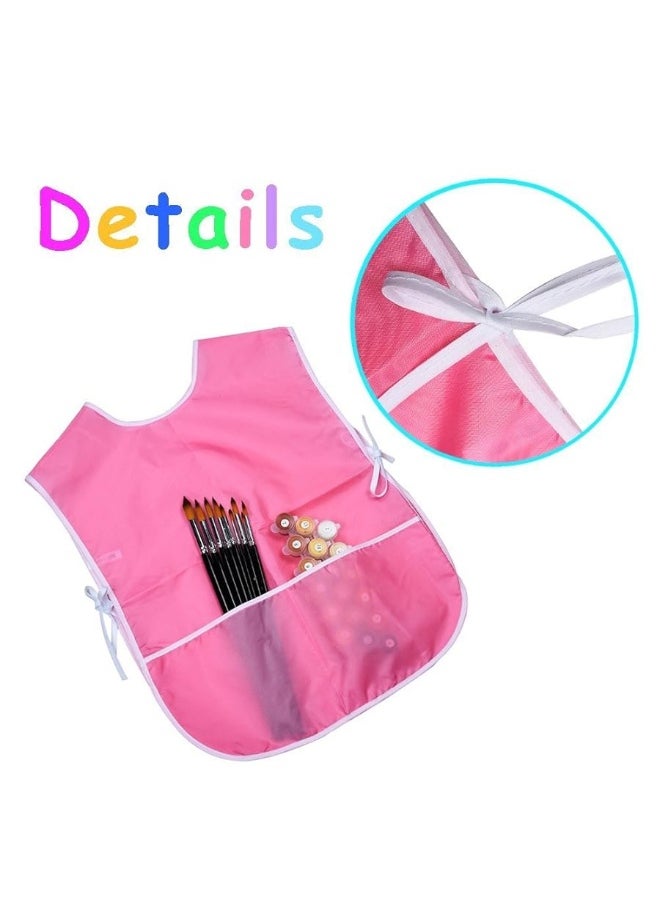 Mudder Mudder 2 Pieces Children's Art Smock, Artist Smock, Waterproof Painting Apron for Kids Toddler  - Image 4