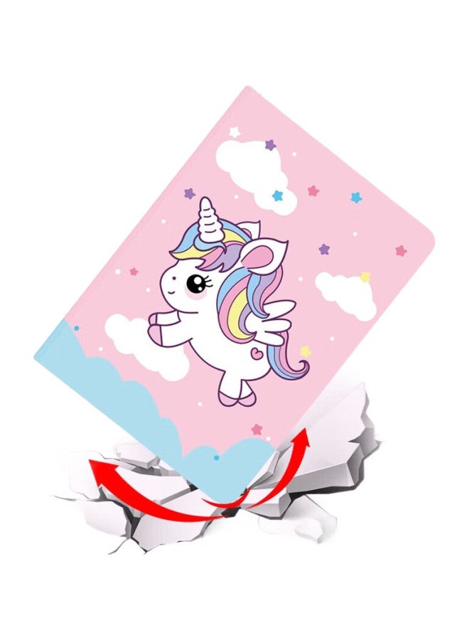 Sehan Shihan Compatible With Huawei Matepad 11.5S Case Model, 11.5-Inch Dynamic/Soft Light Version, Full Protection Anti-Drop Tablet Computer Case, Colorful Cartoon Unicorn Design - Image 1