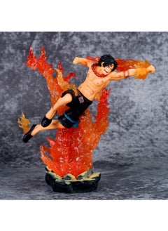 Generic Anime Portgas·D· Ace Figure, Fire Fist Ace Model Statue Figure Toy, Anime Realistic Model Ornament, Super Collectible Anime Action Figure Toy 16cm  - Image 3