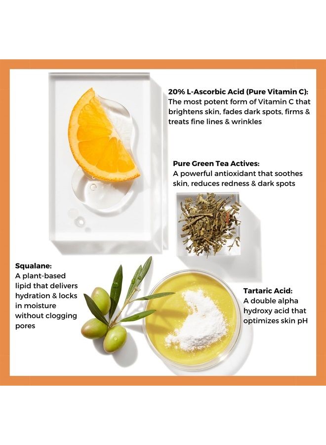 BeautyStat Universal C Skin Refiner - Serum for Face, 20% Pure L-Ascorbic Acid (Vitamin C) (30ml / 1.0 oz) - Image 5