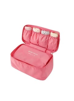TRAVEL Portable Bra & Underwear Organizer – Waterproof Travel Storage Bag for Lingerie, Socks, Toiletries & Cosmetics, Multi-Functional Packing Cube with Large Capacity  - Image 2