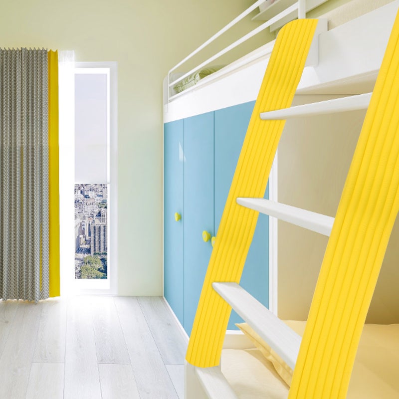 Bunk Bed Ladder Pads Anti-Slip Foam Step Mats For Children Home Use Yellow 200x8cm Safety Protection 1Pcs - Image 5