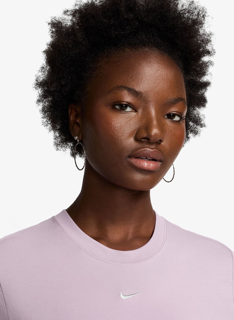 Nike Nsw Chill Knit Cropped T-Shirt - Image 3