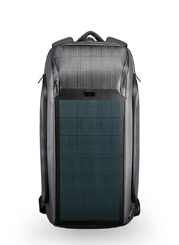 Eckek - Kingsons Men New Beam Backpack Solar Panel +USB Charging /Anti-theft/Waterproof/for 15.6 Inch Laptop - Image 1