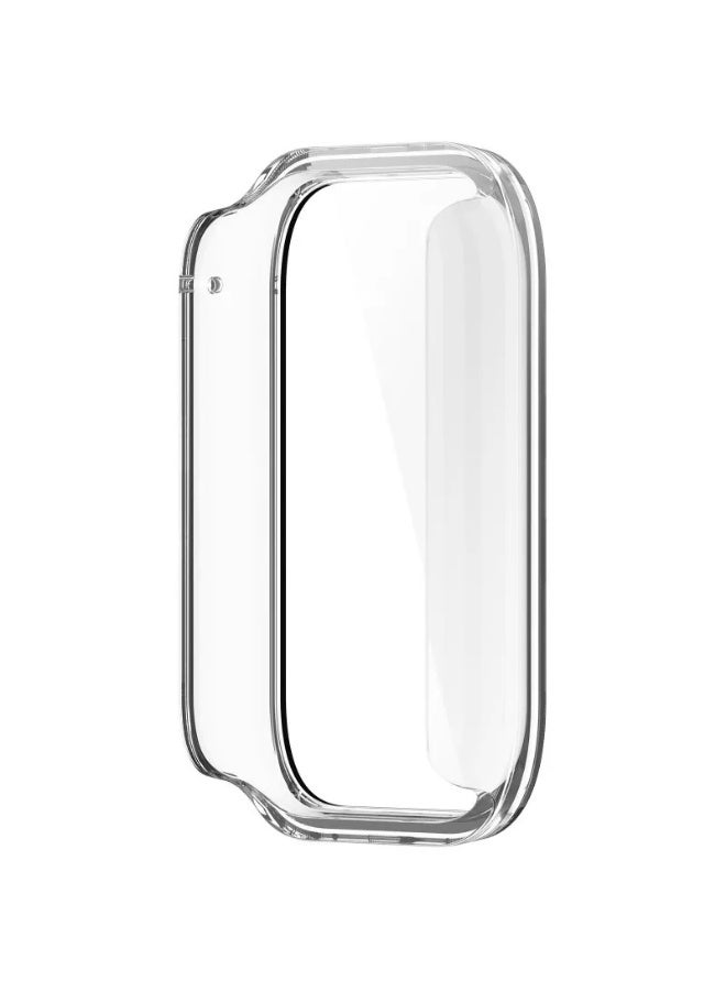 PC Case + Screen Protector For Xiaomi Mi Band 9 Pro All-around Anti-scratch Frame Screen Protective Shell (Clear) - Image 5