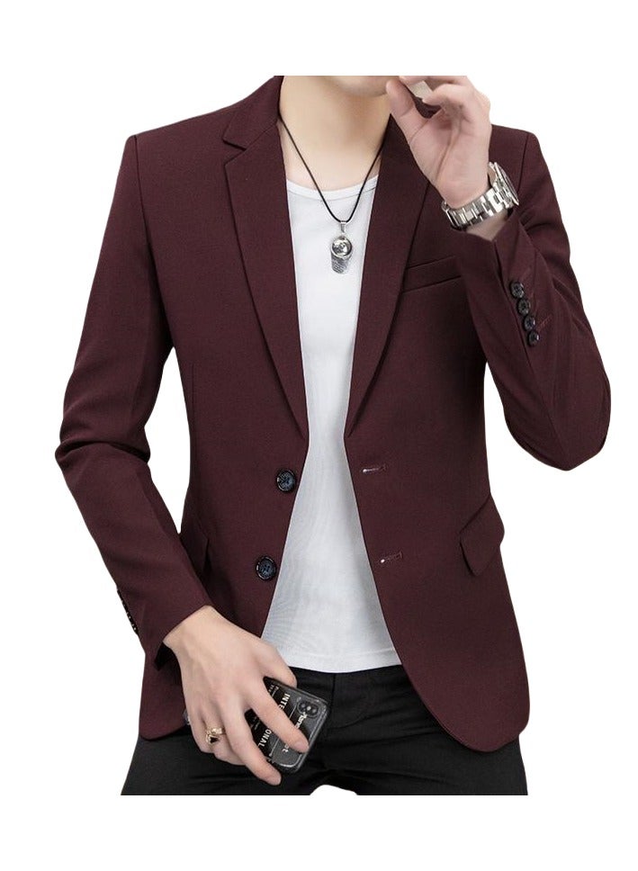 Shougu New Business Casual Slim-fit Suit Jacket  - Image 1