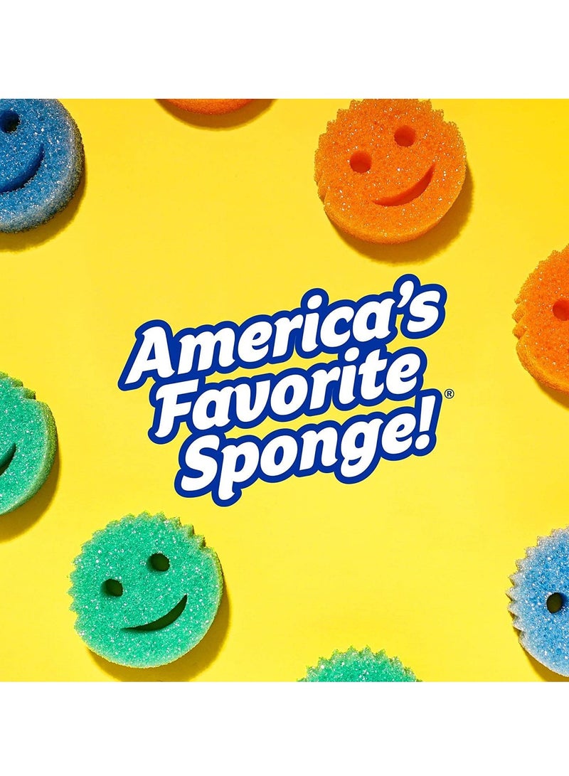 Scrub Daddy Scrub Daddy Dual Sided Sponge and Scrubber - Scrub Mommy - Scratch Free Sponge for Dishes and Home, Soft in Warm Water, Firm in Cold, Odor Resistant, Deep Cleaning, Multi Surface, Dishwasher Safe 2 count - Image 4