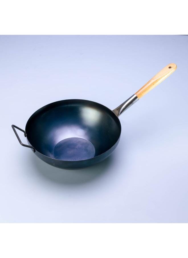 HomePro Carbon Steel Wok-Black  - Image 2