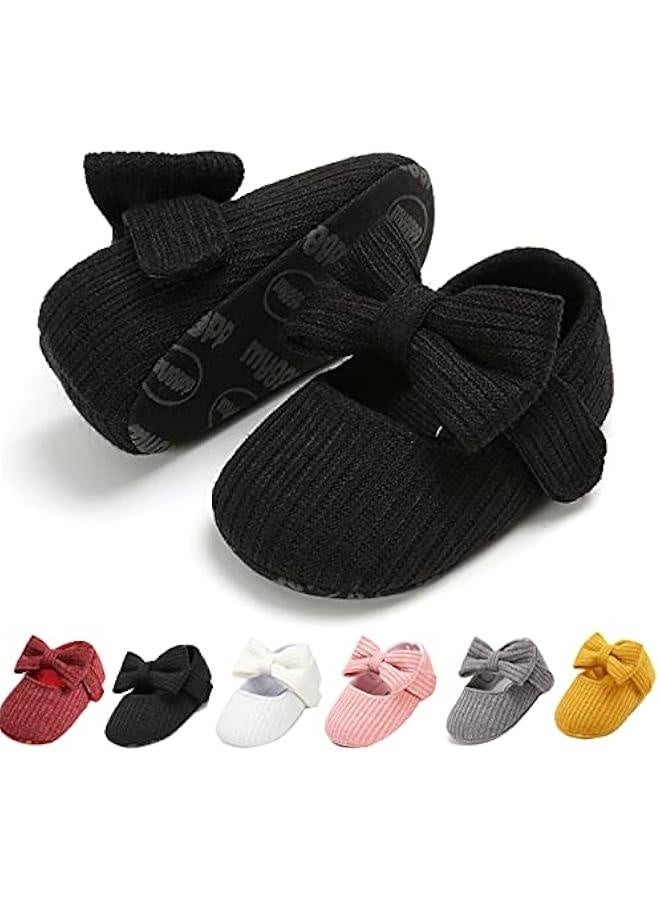 Infant Baby Boys Girls Slippers Cozy Fleece Booties Soft Bottom Warm Cartoon Socks Newborn Crib Shoes - Image 1