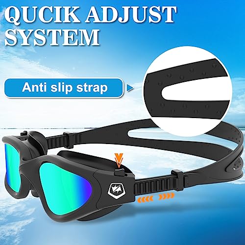 WIN.MAX Polarized Swimming Goggles Swim Pool Goggles Anti Fog Anti UV No Leakage Clear Vision for Men Women Adults Teenagers - Image 5