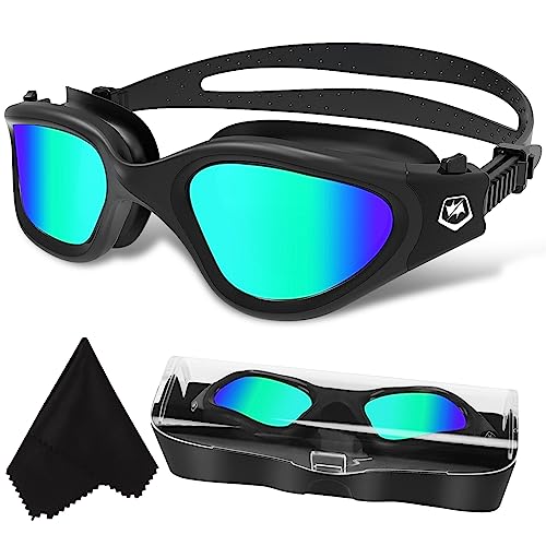 WIN.MAX Polarized Swimming Goggles Swim Pool Goggles Anti Fog Anti UV No Leakage Clear Vision for Men Women Adults Teenagers - Image 1