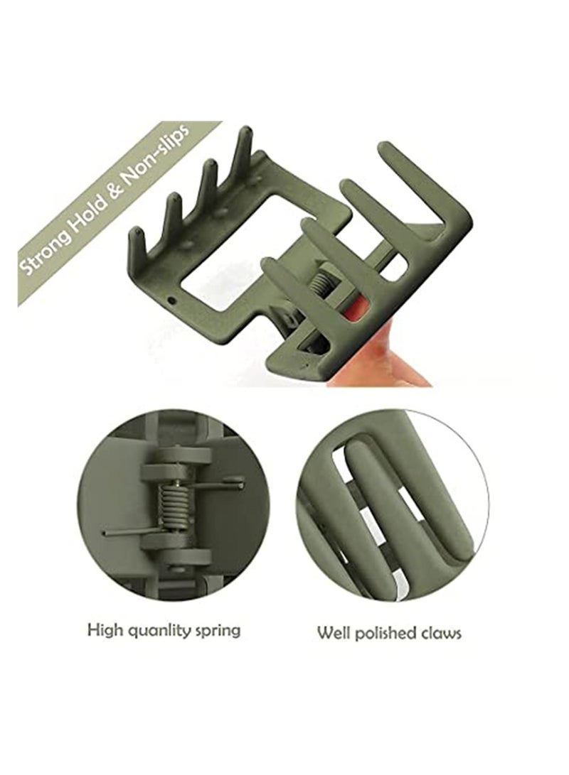 KASTWAVE 4-Pack of Hair Clips for Thin Hair Square Hair Clips - Image 3