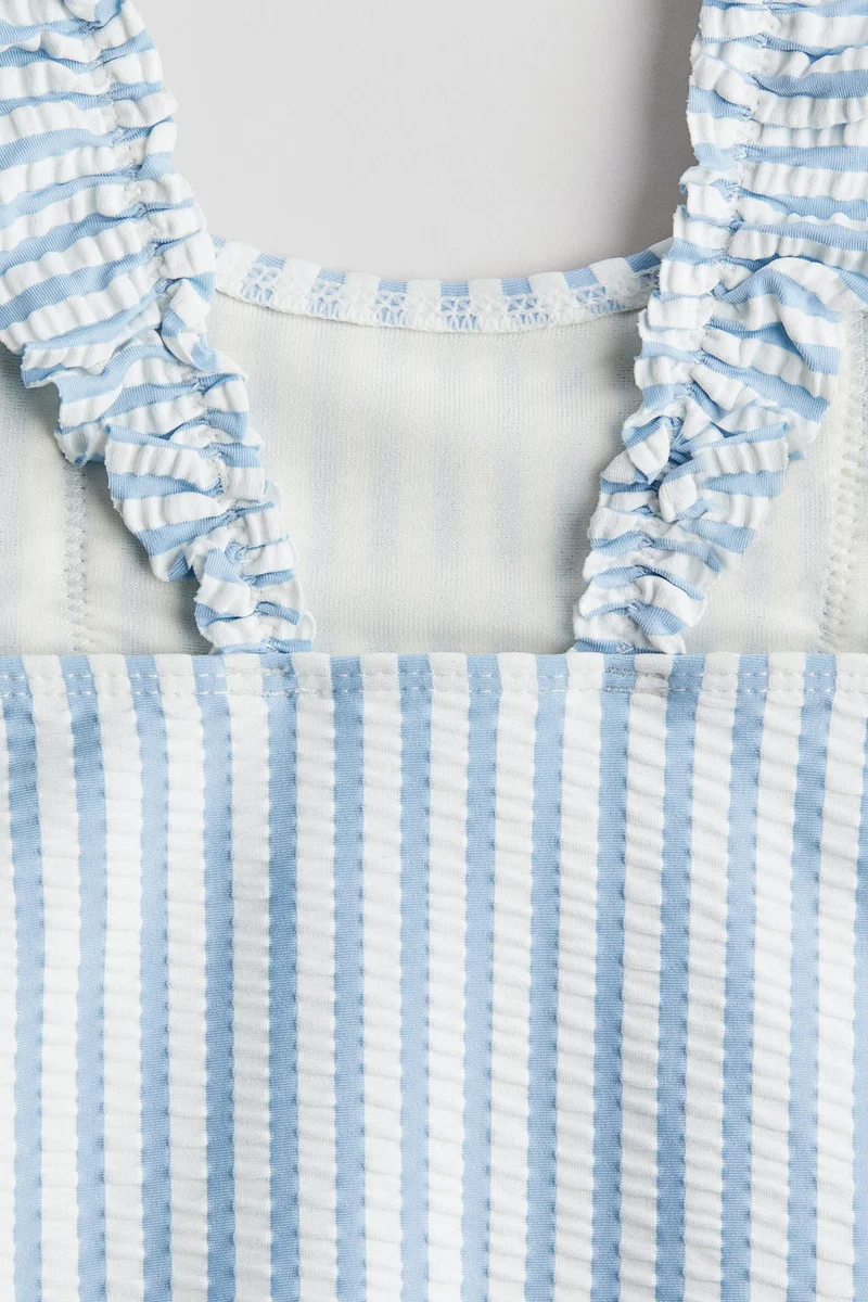 اتش اند ام ملابس سباحة بتفاصيل مكشكشة