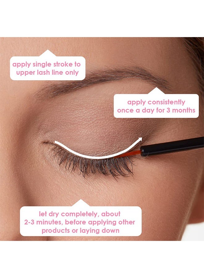 iBealee Eyelash Serum, Promotes Longer-Looking Lashes & Brows, Lash Enhancing Serum With Natural Formula Vegan & Cruelty A Escolha 8ML - Image 5