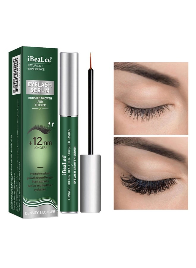 iBealee Eyelash Serum, Promotes Longer-Looking Lashes & Brows, Lash Enhancing Serum With Natural Formula Vegan & Cruelty A Escolha 8ML - Image 1