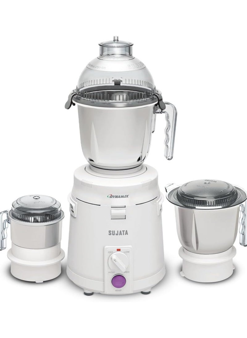 SUJATA خلاط سوجاتا داينامكس | 900 واط مع 3 أوعية | ثقيل الوزن | ستانلس ستيل | ضمان مصنع لمدة 2 سنة - Image 1