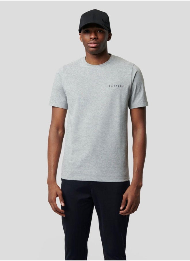 كاستور - Sharkskin Marl Carbon Capsule Recovery Tee - Image 1