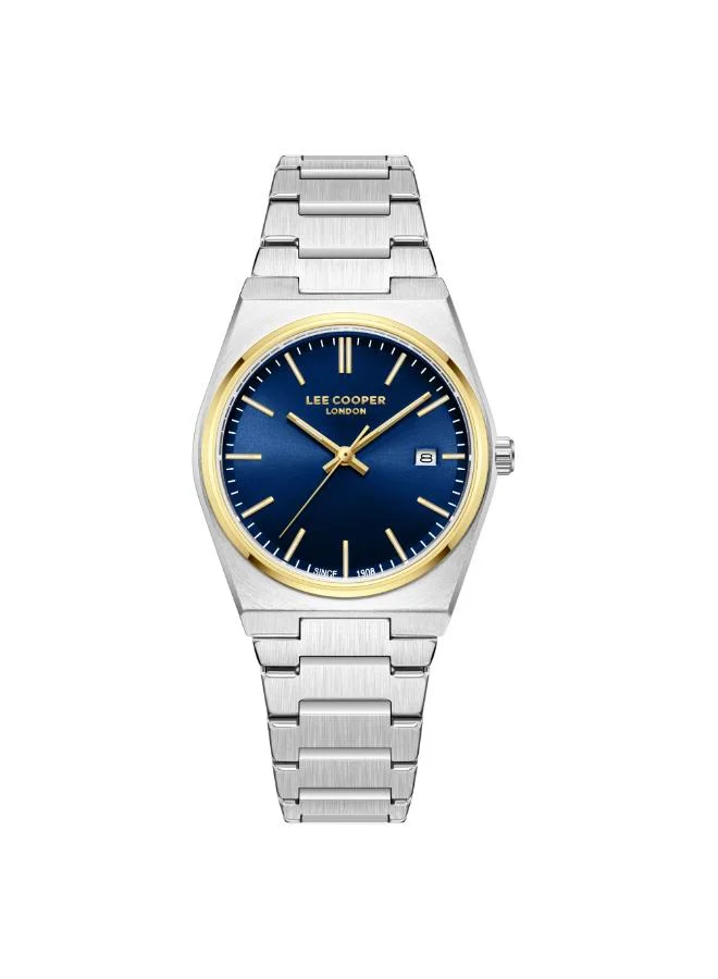 لي كوبر ساعة يد تناظرية معدنية  مم