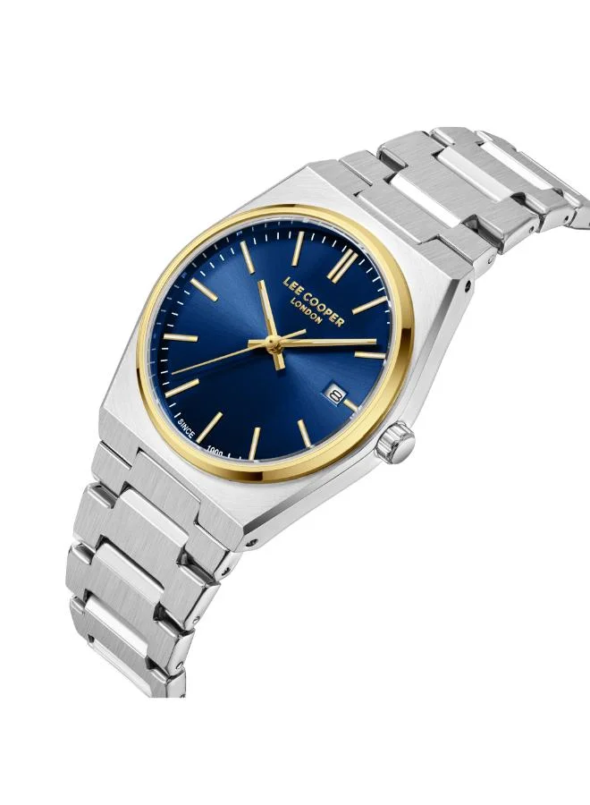 لي كوبر ساعة يد تناظرية معدنية  مم
