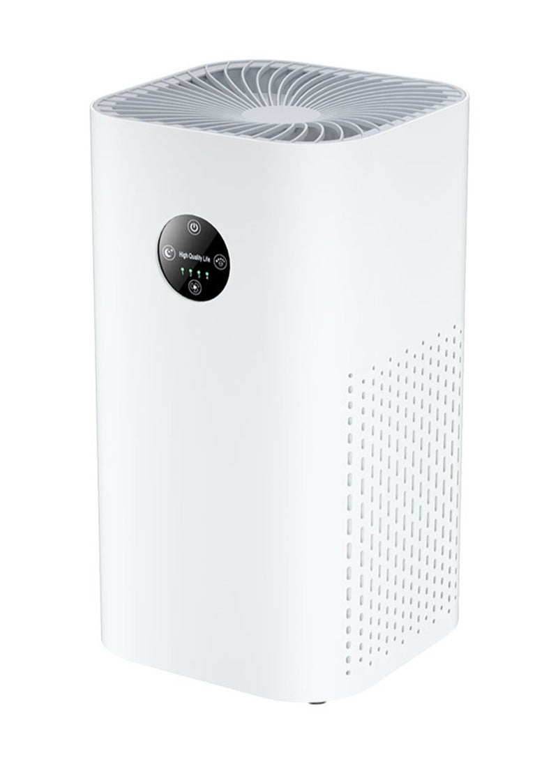 Air Purifier for Home Bedroom, Up to 60m², Ultra Quiet HEPA Air Filter Cleaner with 4 Speed for Better Sleep, Allergies, Dust, Odour, Pet, Smoke, Office, Desktop